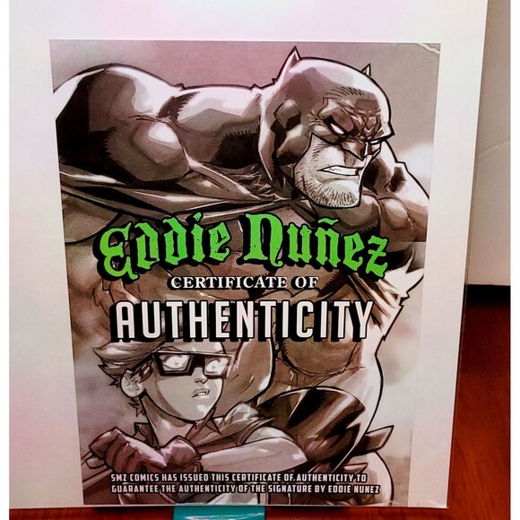 Mega Man 7x10 Signed By Eddie Nuñez ART PRINT Limited w C.O.A. - Picture 4 of 4